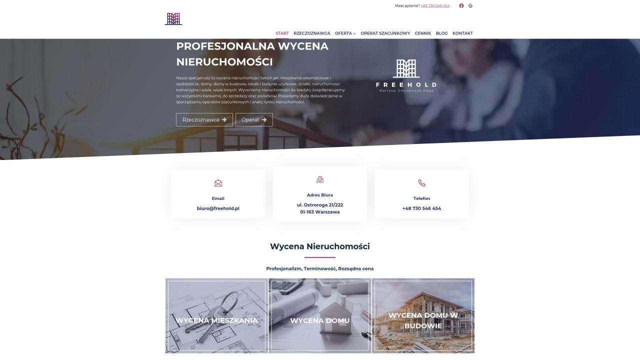 FREEHOLD Martyna Owczarczyk- Dęga